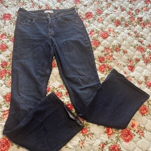 Abercrombie & Fitch Dark Blue Boot Cut Jeans